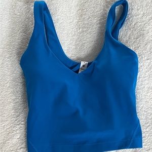 Lululemon Blue Align Tank Size 0